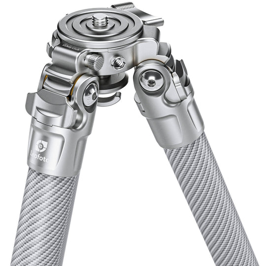 Leofoto LG-284C Silver 4 Section Water Resistant Carbon Fibre Tripod with LH-36R Ball Head