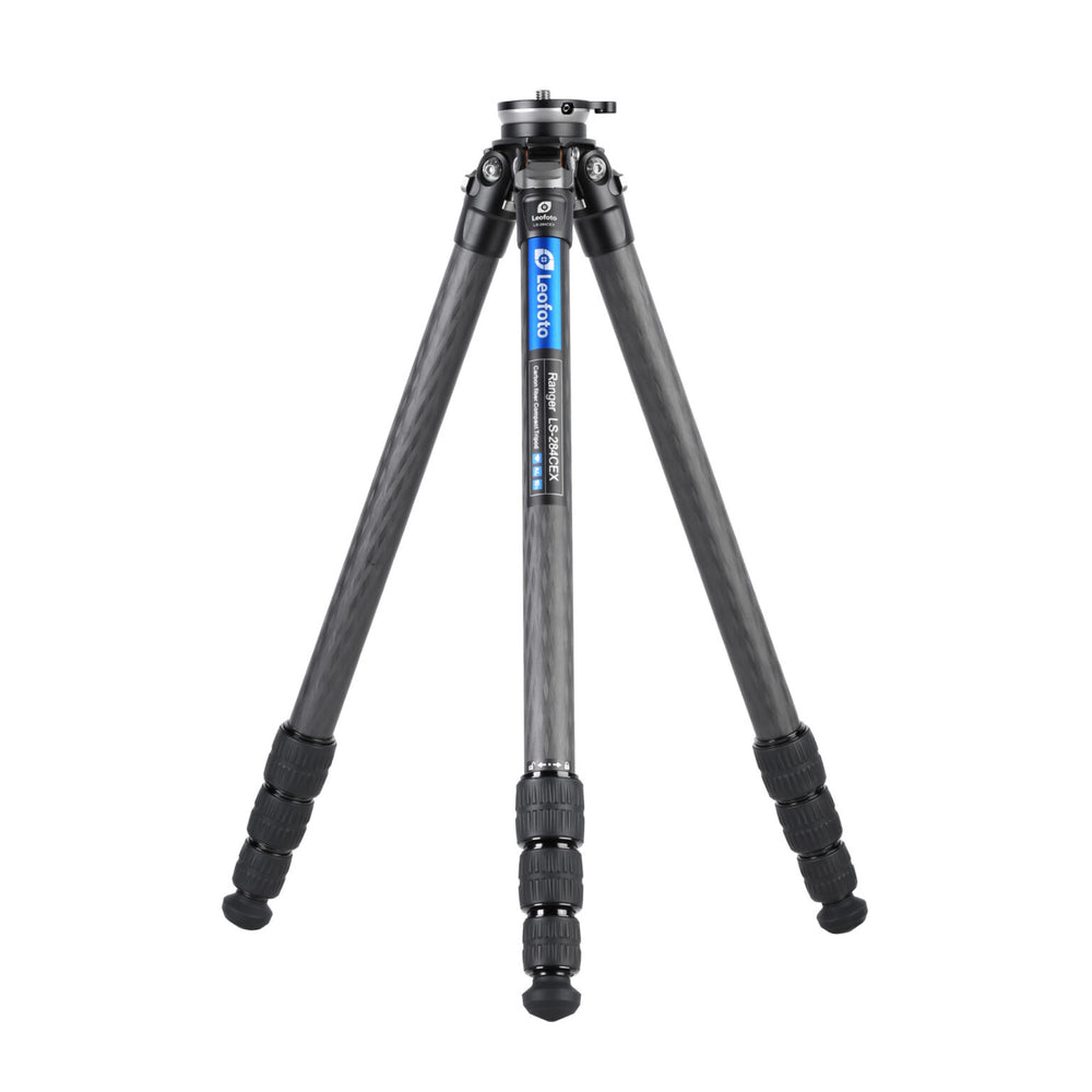Leofoto LS-284CEX Ranger Levelling Base Series 4 Section Carbon Fibre Tripod
