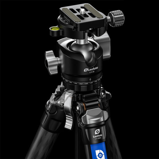 Leofoto LY-254C Mr.Y Series 4 Section Carbon Fibre Tripod with LH-30 Ball Head