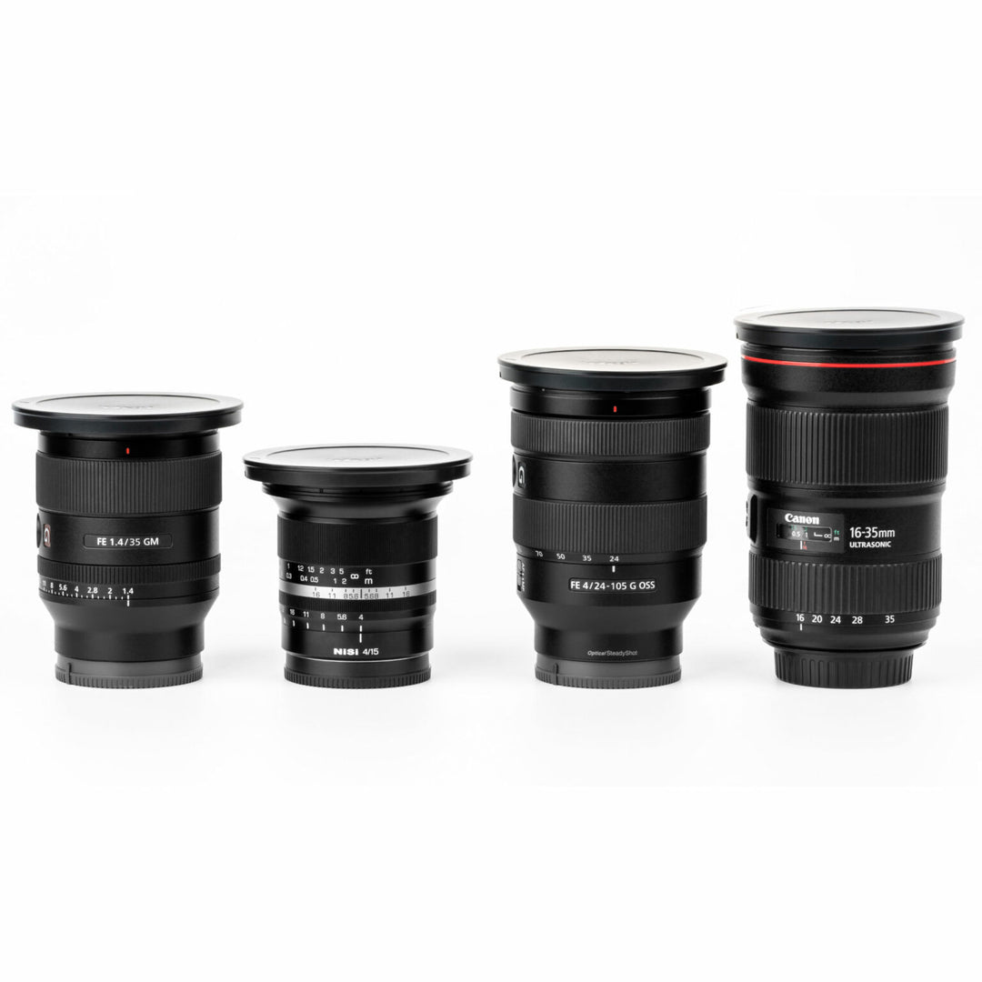 NiSi SWIFT FS ND Filter Kit with ND8 (3 Stop), ND64 (6 Stop) and ND1000 (10 Stop) for 40.5mm | 43mm | 46mm | 49mm Filter Threads + Case