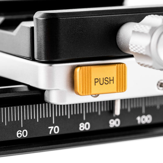 NiSi Quick Adjustment Macro Focusing Rail NM-200S with 360 Degree Rotating Clamp
