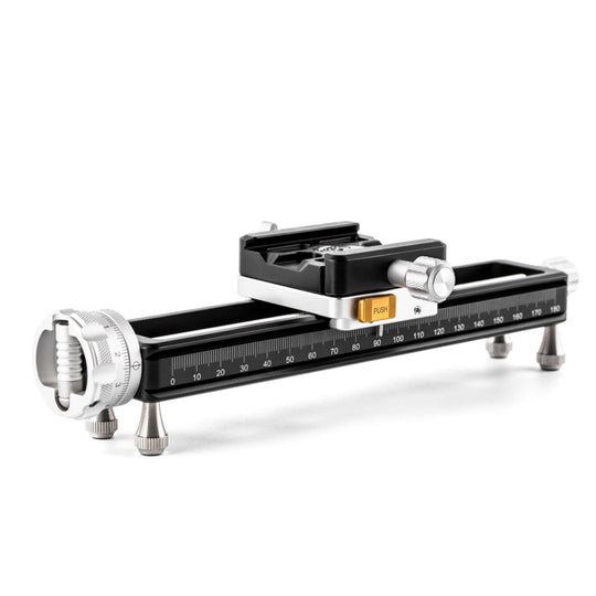 NiSi Quick Adjustment Macro Focusing Rail NM-200S with 360 Degree Rotating Clamp