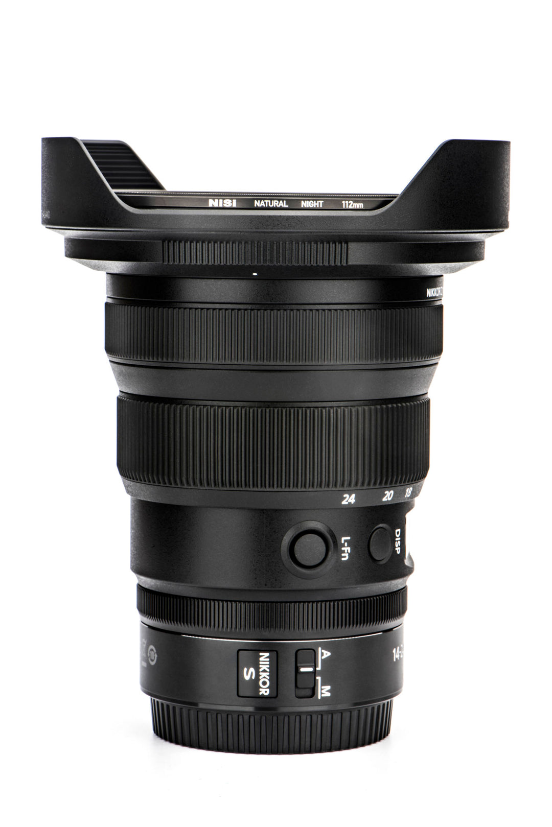 NiSi 112mm Circular Natural Night Filter for Nikon Z 14-24mm f/2.8S (Light Pollution Filter)