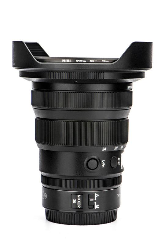 NiSi 112mm Circular Natural Night Filter for Nikon Z 14-24mm f/2.8S (Light Pollution Filter)