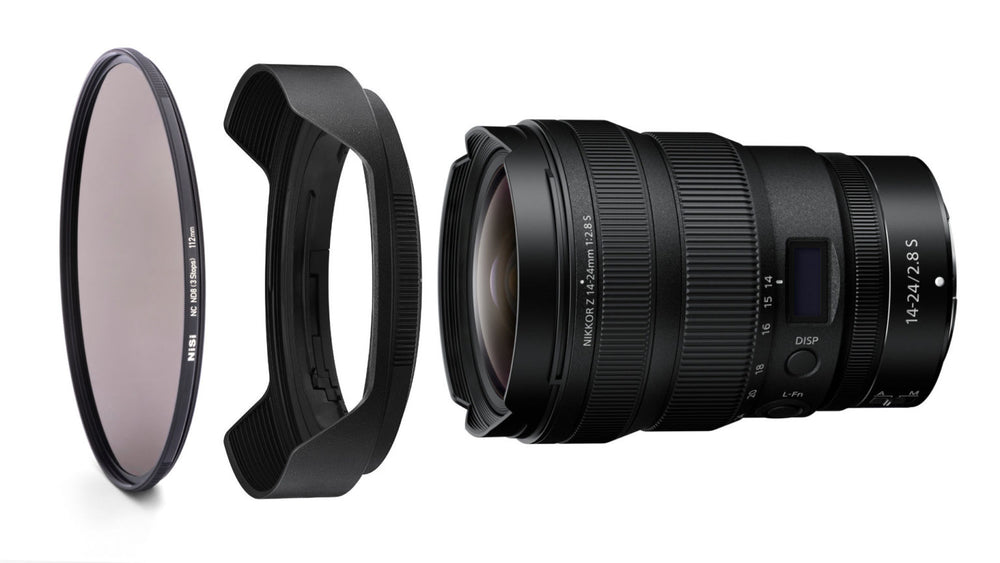 NiSi 112mm Circular NC ND8 (3 Stop) Filter for Nikon Z 14-24mm f/2.8S