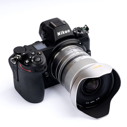 NiSi 15mm f/4 Sunstar Super Wide Angle Full Frame ASPH Lens in Silver (Sony E Mount)