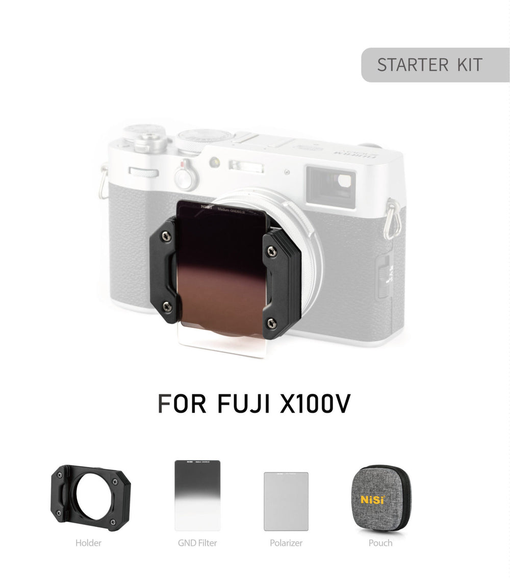 NiSi Filter System for Fujifilm X100/X100S/X100F/X100T/X100V (Starter Kit)