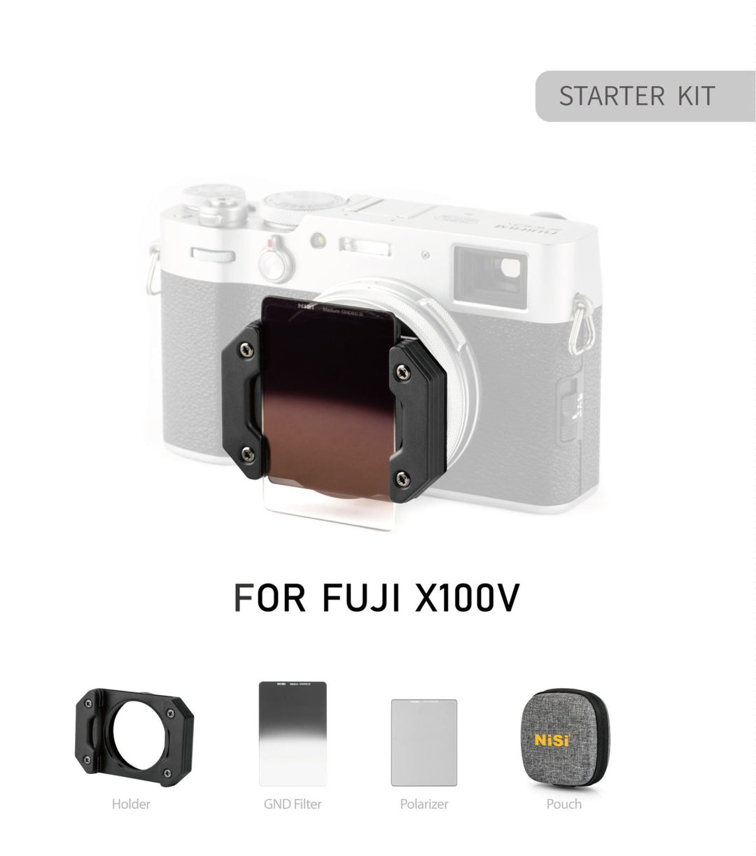 NiSi Filter System for Fujifilm X100/X100S/X100F/X100T/X100V (Starter Kit)
