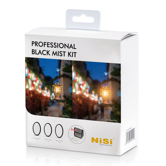 NiSi 62mm Professional Black Mist Kit with 1/2, 1/4, 1/8 and Case