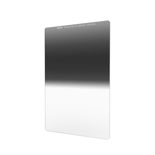 Nisi 180x210mm Reverse Nano IR Graduated Neutral Density Filter ��� ND8 (0.9) ��� 3 Stop