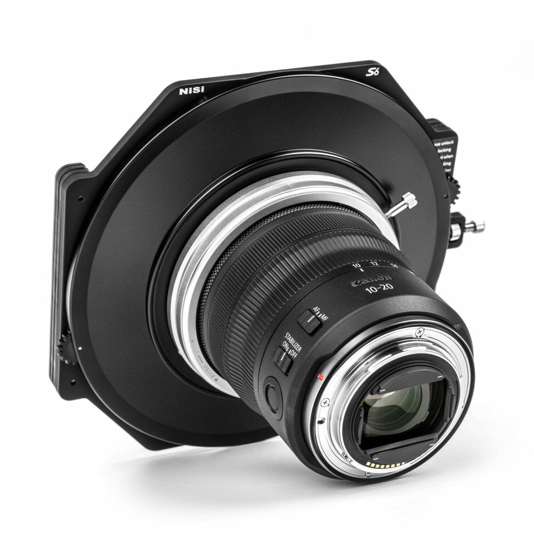 NiSi S6 ALPHA 150mm Filter Holder and Case for Canon RF 10-20mm f/4 L IS STM