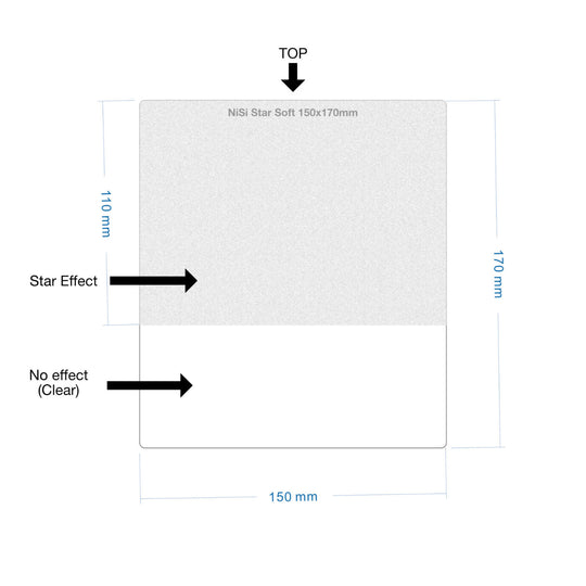 NiSi 150x170mm Star Soft Astrophotography Filter