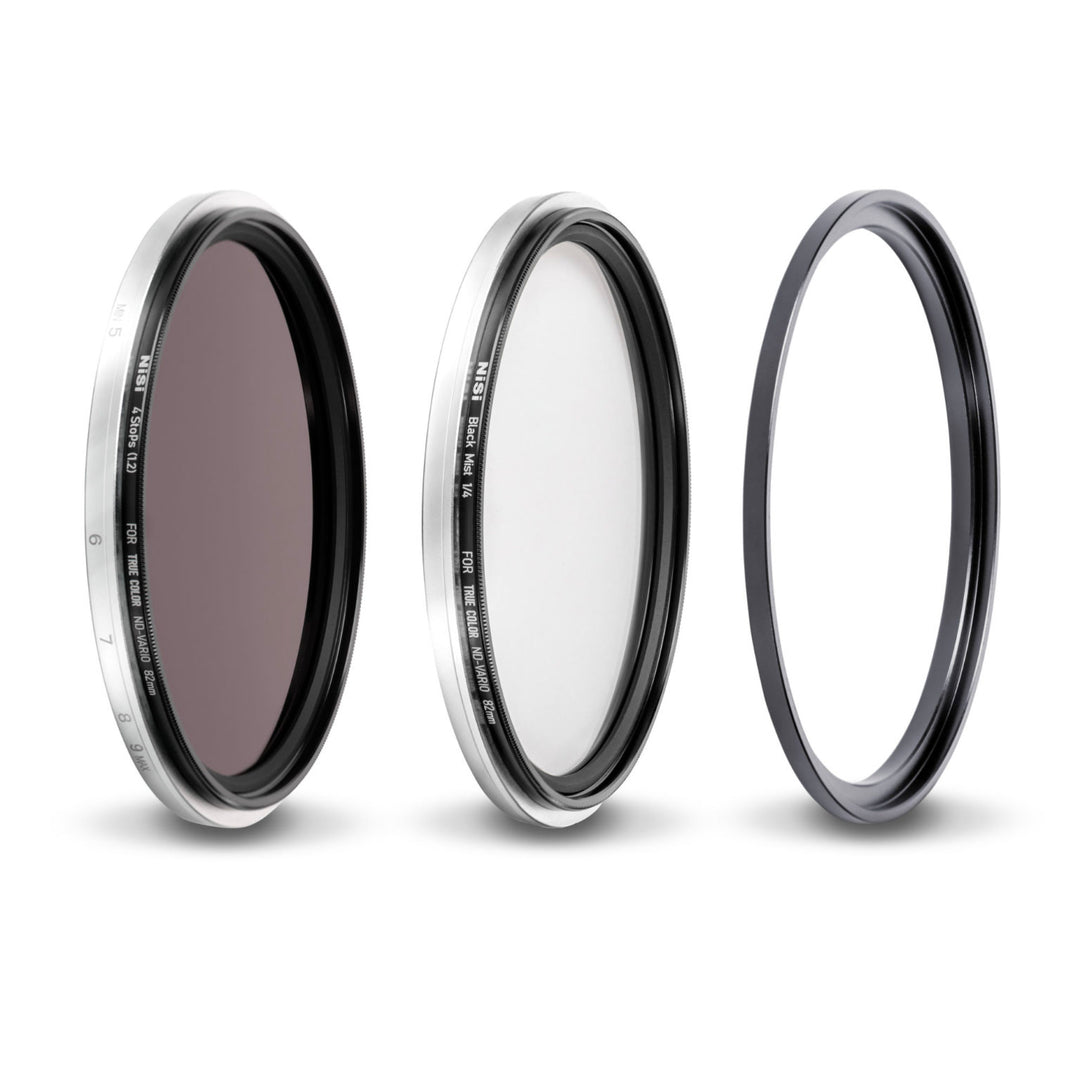 NiSi SWIFT Add On Kit for NiSi 67mm Swift True Color VND 1-5 Stops (4 Stop ND + Black Mist 1/4)