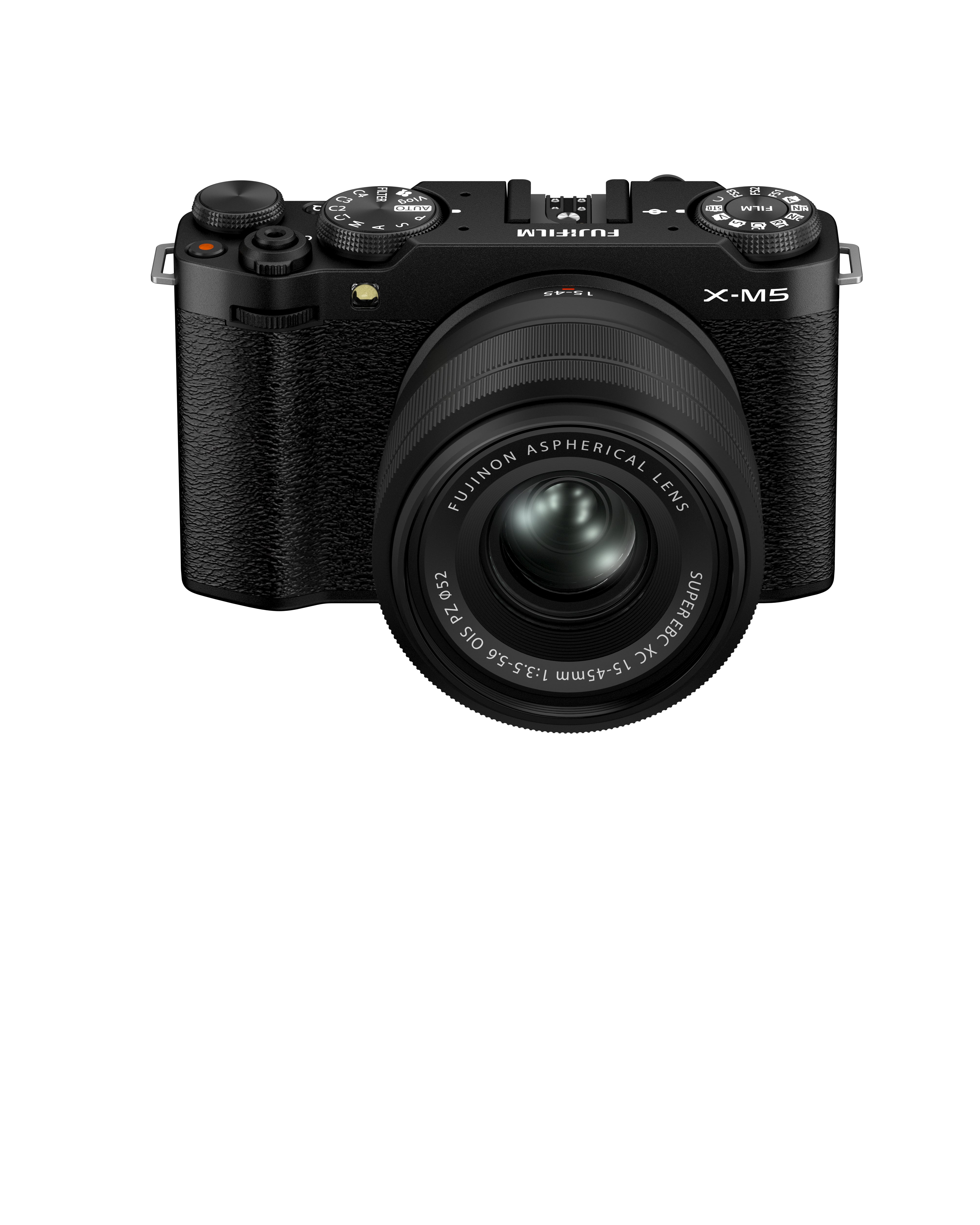 Fujifilm X-M5 with 15-45mm Kit Mirrorless Digital Camera Black