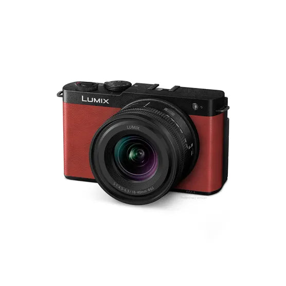 Panasonic Lumix S9 w/18-40mm f/4.5-6.3 Lens Kit - Red Compact System Camera