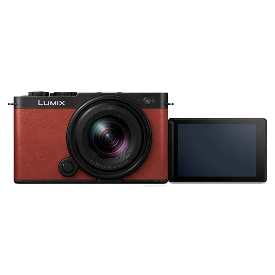 Panasonic Lumix S9 w/18-40mm f/4.5-6.3 Lens Kit - Red Compact System Camera