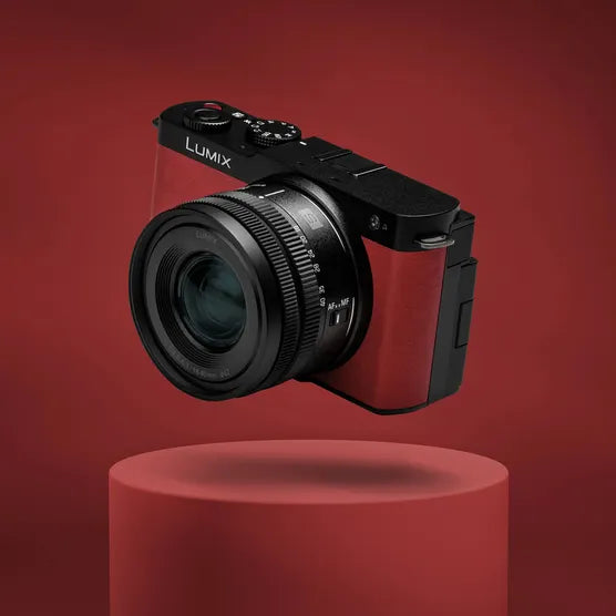 Panasonic Lumix S9 w/18-40mm f/4.5-6.3 Lens Kit - Red Compact System Camera