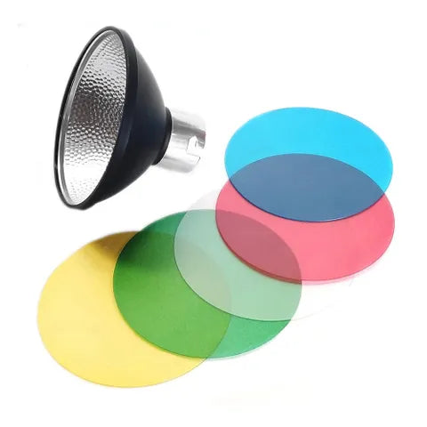 GODOX AD200 MINI REFLECTOR WITH COLOUR FILTERS
