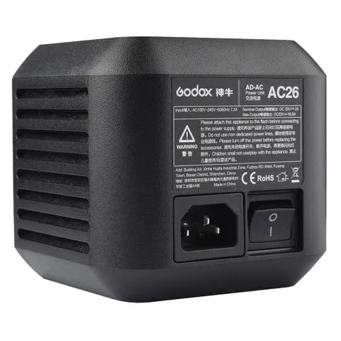 GODOX AD600PRO AC26 AC POWER ADAPTOR