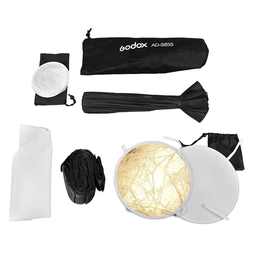 GODOX PARABOLIC SILVER OCTA UMBRELLA SOFTBOX 85cm