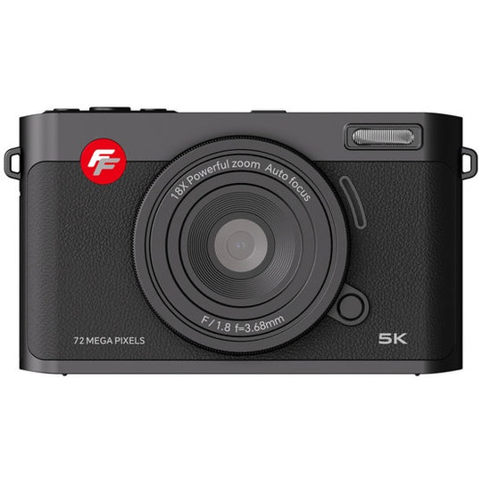 FireFly Pixus Deluxe Digital Compact Camera - Black/Black