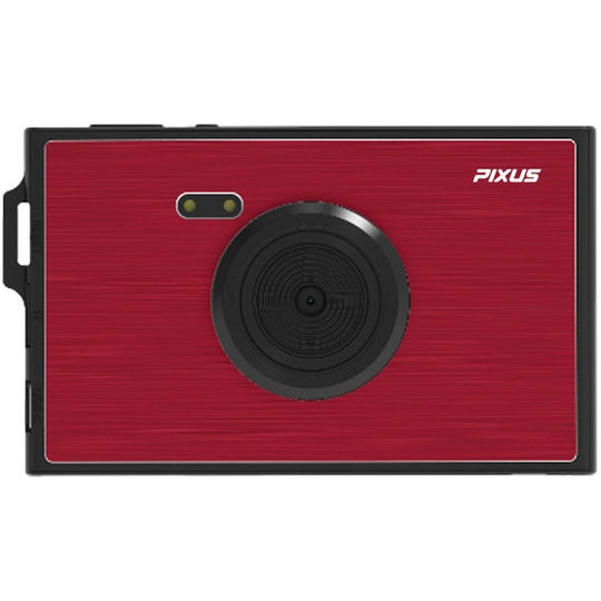 FireFly Pixus Slim Digital Compact Camera - Red Metallic