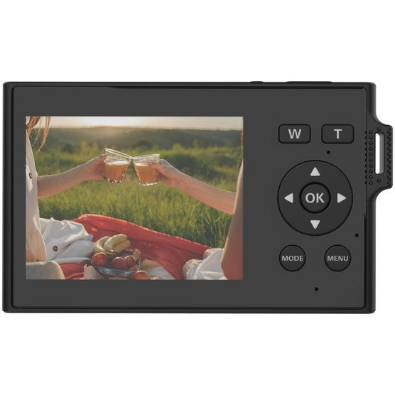 FireFly Pixus Slim Digital Compact Camera - Red Metallic