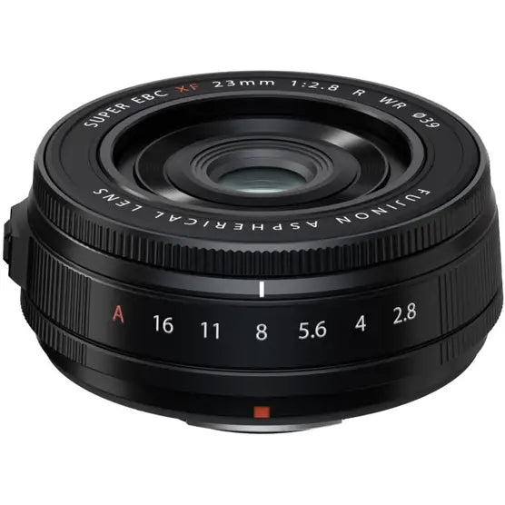 FujiFilm X-E5 Black w/ XF 23mm f/2.8 R LM WR Lens Compact System Camera