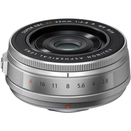 FujiFilm X-E5 Silver w/ XF 23mm f/2.8 R LM WR Lens Compact System Camera