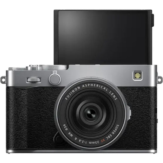 FujiFilm X-E5 Silver w/ XF 23mm f/2.8 R LM WR Lens Compact System Camera