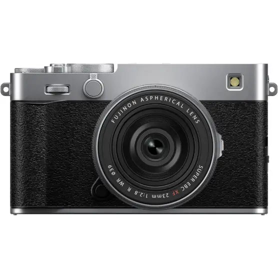FujiFilm X-E5 Silver w/ XF 23mm f/2.8 R LM WR Lens Compact System Camera