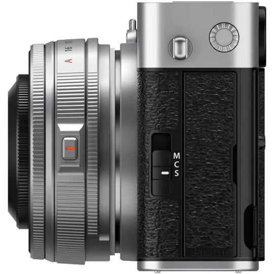 FujiFilm X-E5 Silver w/ XF 23mm f/2.8 R LM WR Lens Compact System Camera
