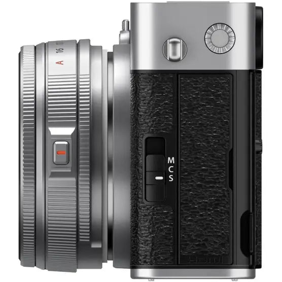 FujiFilm X-E5 Silver w/ XF 23mm f/2.8 R LM WR Lens Compact System Camera