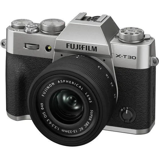 Fujifilm X-T30 III with XC 13-33mm f/3.5-6.3 OIS Lens - Silver