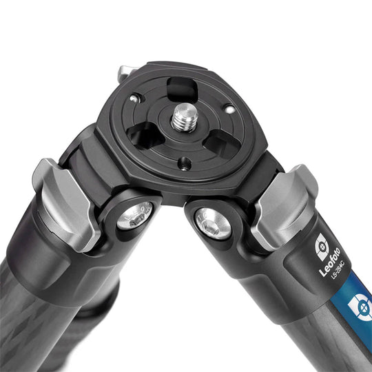 Leofoto LS-284C Ranger Series 4 Section Carbon Fibre Tripod with LH-30LR (Lever Release) Ball Head