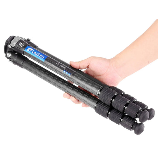 Leofoto LS-284C Ranger Series 4 Section Carbon Fibre Tripod with LH-30LR (Lever Release) Ball Head