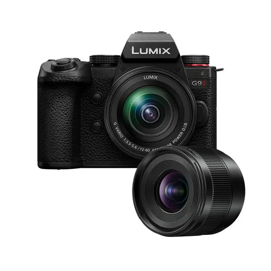 Panasonic Lumix G9 Mark II w/ Lumix G 12-60mm f/3.5-5.6 Lens CS Camera BONUS 9mm Leica Lens
