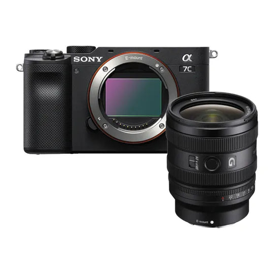 Sony A7C Mark II Body Black w/Sony FE 24-50mm f/2.8G Lens Compact System Camera