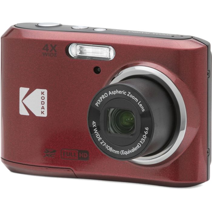 Kodak FZ45 Friendly Zoom Camera - Red