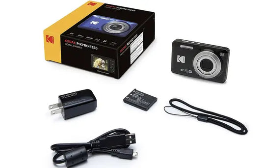 Kodak FZ55 Friendly Zoom Camera - Black