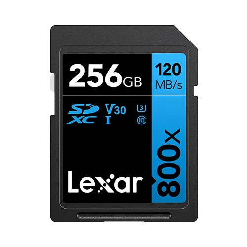 Lexar Professional 800x SDXC V10 UHS-I Memory Card