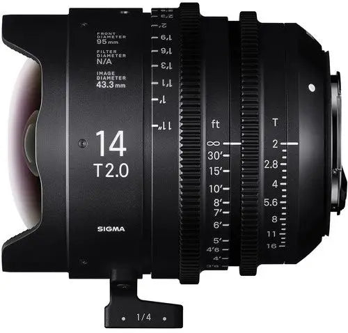 Sigma 14mm T2 CINE Lens - Sony E-Mount