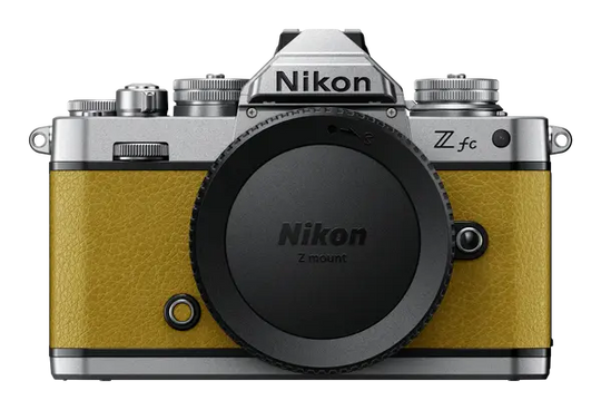 Nikon Z fc Body Mustard Yellow Mirrorless Camera