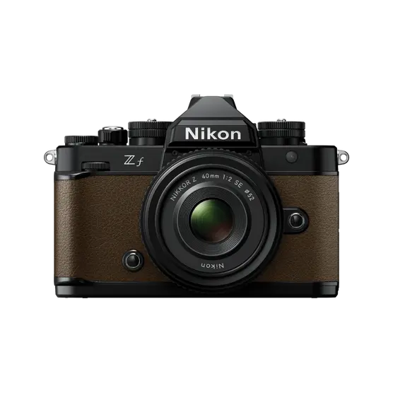 Nikon Z f Body Sepia Brown w/Nikkor Z 40mm f/2 (SE) Lens Full Frame Mirrorless Camera