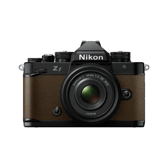 Nikon Z f Body Sepia Brown w/Nikkor Z 40mm f/2 (SE) Lens Full Frame Mirrorless Camera