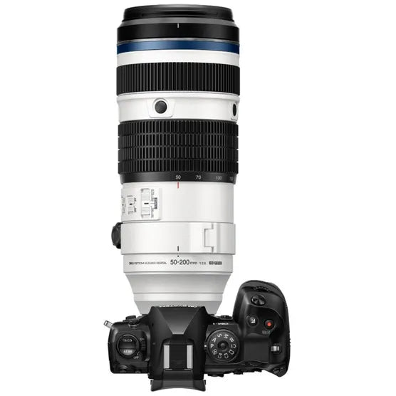 OM System Digital ED 50-200mm f/2.8 IS Pro Lens - White