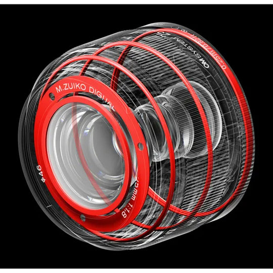 OM SYSTEM M.Zuiko Digital 25mm f/1.8 II Lens Black