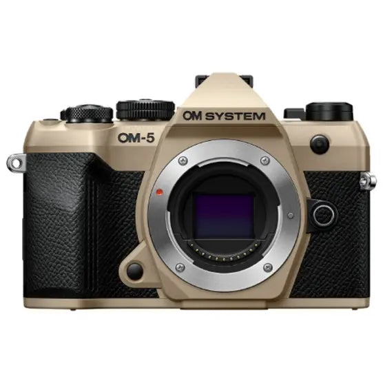 OM SYSTEM OM-5 Mark II Sand Beige Body Only Compact Camera