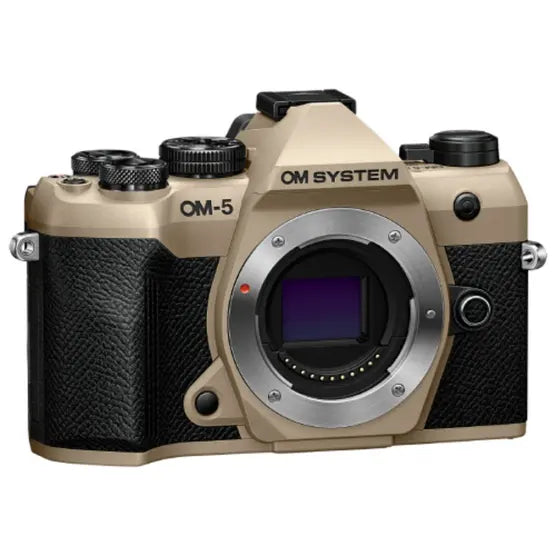 OM SYSTEM OM-5 Mark II Sand Beige Body Only Compact Camera