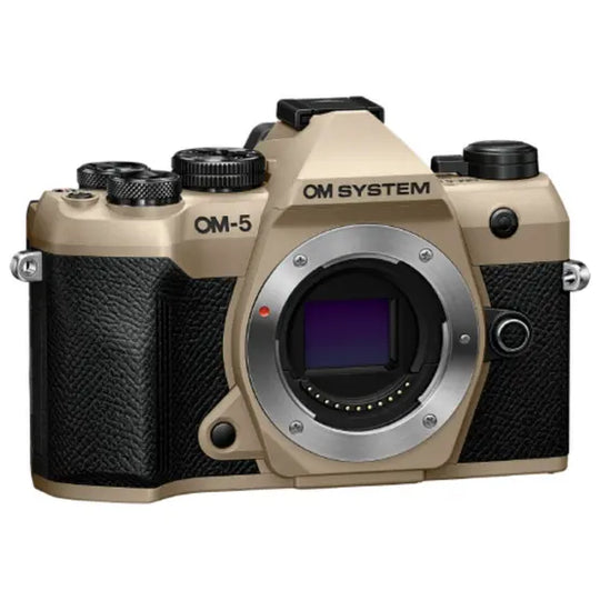 OM SYSTEM OM-5 Mark II Sand Beige Body Only Compact Camera